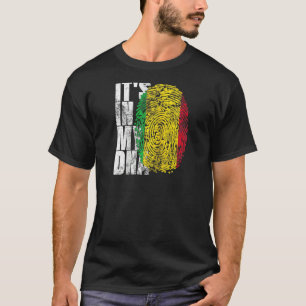 It's In My Dna Malian African American  Cool Mali  T-Shirt