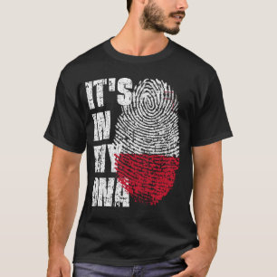 IT'S IN MY DNA Malta Flag Boy Girl Gift T-Shirt