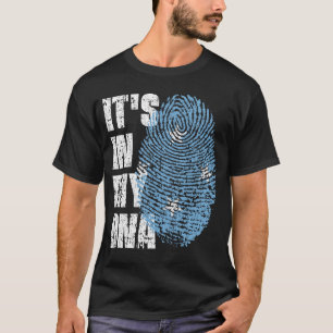 IT'S IN MY DNA Micronesia Flag Boy Girl Gift T-Shirt