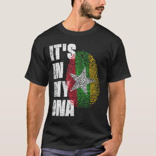IT'S IN MY DNA Myanmar Flag T-Shirt