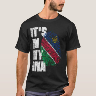 IT'S IN MY DNA Namibia Flag T-Shirt