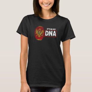 Its In My DNA National Flag Montenegrin Patriotic T-Shirt