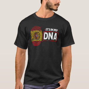 Its In My DNA National Flag Spanish Patriotic Spai T-Shirt