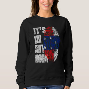 It's In My Dna Netherlands Antilles Flag Netherlan Sweatshirt