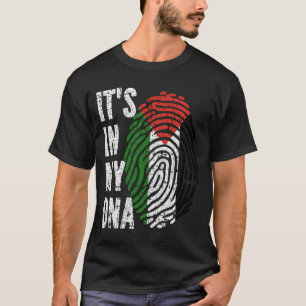 IT'S IN MY DNA Palestine Flag Men Women Kids T-Shirt