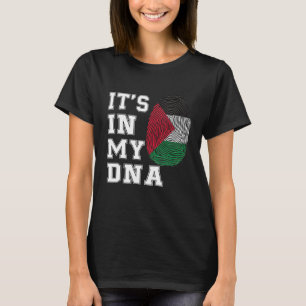 It's In My DNA Palestine Proud Gift Palestine Flag T-Shirt