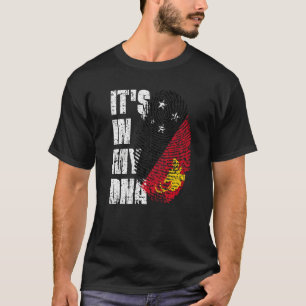 It's In My Dna Papua New Guinea Flag Papua New Gui T-Shirt
