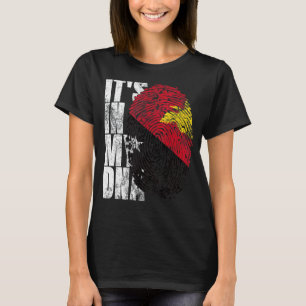 It's In My Dna Papua New Guinea Print Papua New Gu T-Shirt