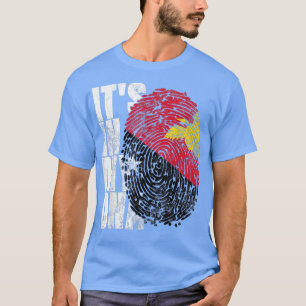 It's In My DNA Papua New Guinea Print Papua New Gu T-Shirt