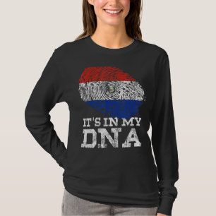 It's In My Dna Paraguay Country Flag Vintage Parag T-Shirt