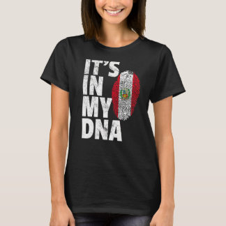 It's In My Dna Peruvian Peru Flag   Souvenir T-Shirt