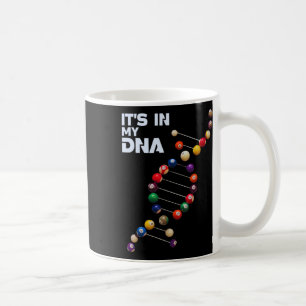 It's In My Dna Pool Players Billiards 8 Ll Lovers Coffee Mug