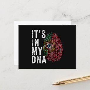 It's In My DNA - Portugal Flag Postcard