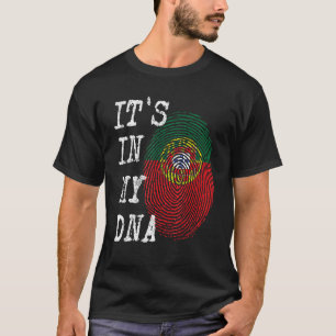 IT'S IN MY DNA Portuguese Flag I Love Portugal T-Shirt