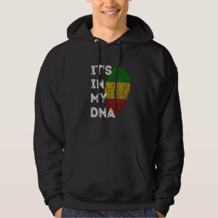 It's In My Dna Rasta Reggae Roots Jamaican Pride R Hoodie