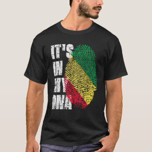 It's In My Dna Republic Of The Congo Flag Congoles T-Shirt