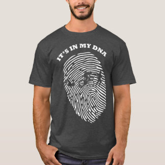 Its In My DNA riathlon riathlete  Fingerprint T-Shirt