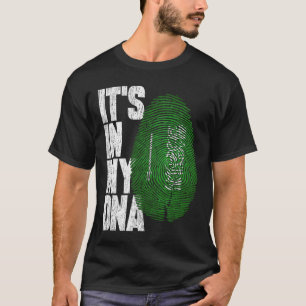 It's In My DNA Saudi Arabian Shirt Proud Gift