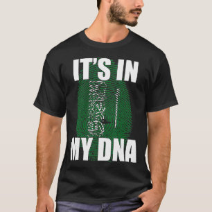 It's In My DNA Saudi Flag T-Shirt