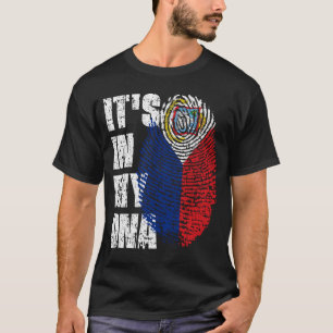 IT'S IN MY DNA Sint Maarten Flag St. Maartener T-Shirt