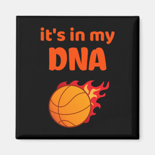 It's In My Dna Sketll Ller Born To Play B-ll Sport Magnet
