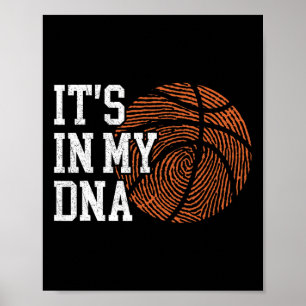 It's In My Dna - Sketll Player Fan Sketll Coach  Poster