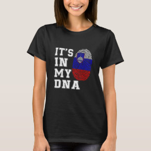 It's In My DNA Slovenes Proud  Slovenia Flag T-Shirt