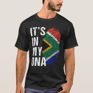 It's in My DNA south african Pride  south africa F T-Shirt