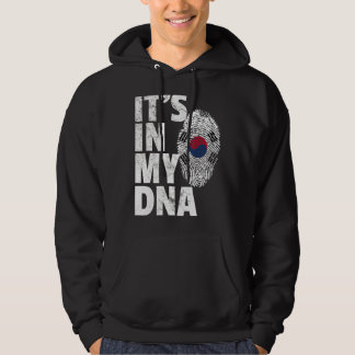 It's In My Dna South Korea Korean Flag   Souvenir Hoodie