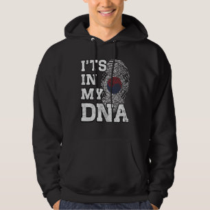 It's In My DNA South Korean Fingerprint Proud Kore Hoodie