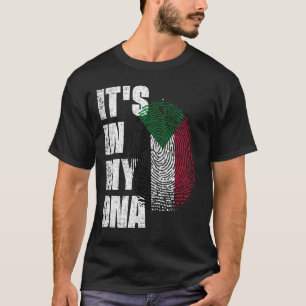 IT'S IN MY DNA Sudan Flag T-Shirt