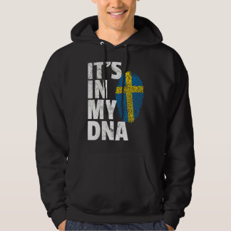 It's In My Dna Sweden Swedish Flag   Men Women Hoodie