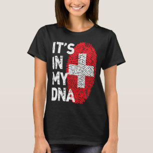It's In My DNA Swiss Pride Heritage T-Shirt