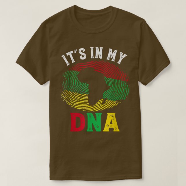 It's In My DNA  T-Shirt (Design Front)