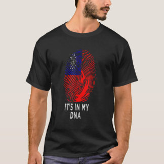 It's In My Dna Taiwanese  Proud Taiwan Flag T-Shirt