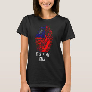 It's In My Dna Taiwanese Proud Taiwan Flag T-Shirt