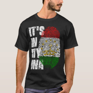IT'S IN MY DNA Tajikistan Flag Boy Girl Gift T-Shirt