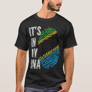 IT'S IN MY DNA Tanzania Flag Men Women Kids T-Shirt