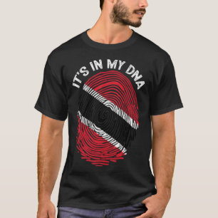 It's In My Dna Trinidad And Tobago Flag Proud Trin T-Shirt