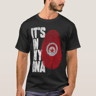 It's In My DNA Tunisian Proud Tunisia Flag T-Shirt