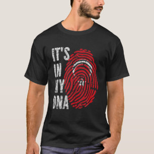 IT's IN MY DNA Turkey Flag Men Women Kids T-Shirt