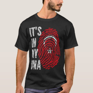 IT'S IN MY DNA Turkey Flag Men Women Kids T-Shirt
