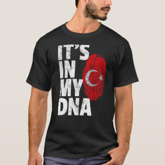 It's In My Dna Turkey Turkish Flag   Souvenir T-Shirt
