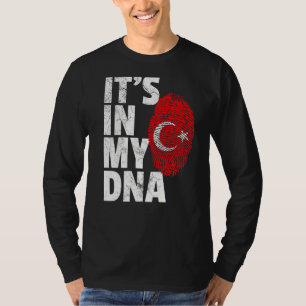 It's In My Dna Turkey Turkish Flag   Souvenir T-Shirt