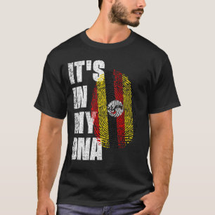IT'S IN MY DNA Uganda Flag T-Shirt