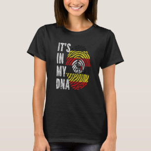 It's In My Dna Uganda Flag Ugandan T-Shirt
