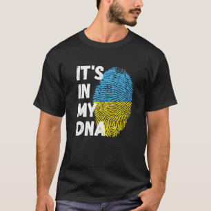 It's In My DNA Ukraine Flag Support Ukraine T-Shirt