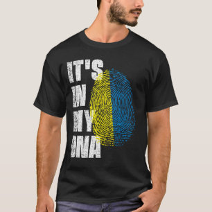 IT'S IN MY DNA Ukraine Flag T-Shirt