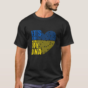It's In My DNA Ukraine I Stand With Ukraine DNA Da T-Shirt