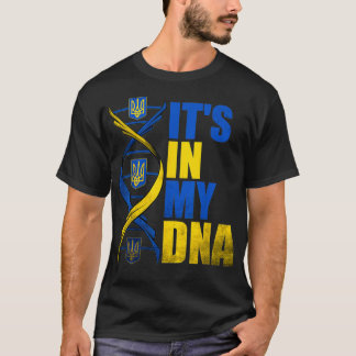 It's In My DNA Ukraine I Stand With Ukraine free U T-Shirt